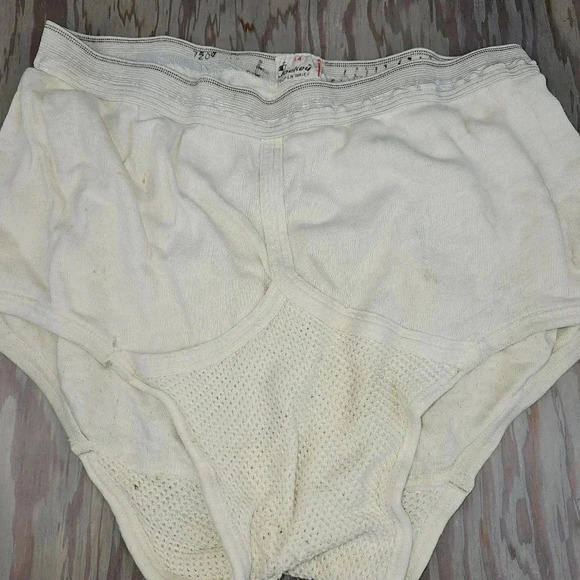 60s vintage thrashed trashed tightie whitie briefs double seated bundle - Picture 7 of 14